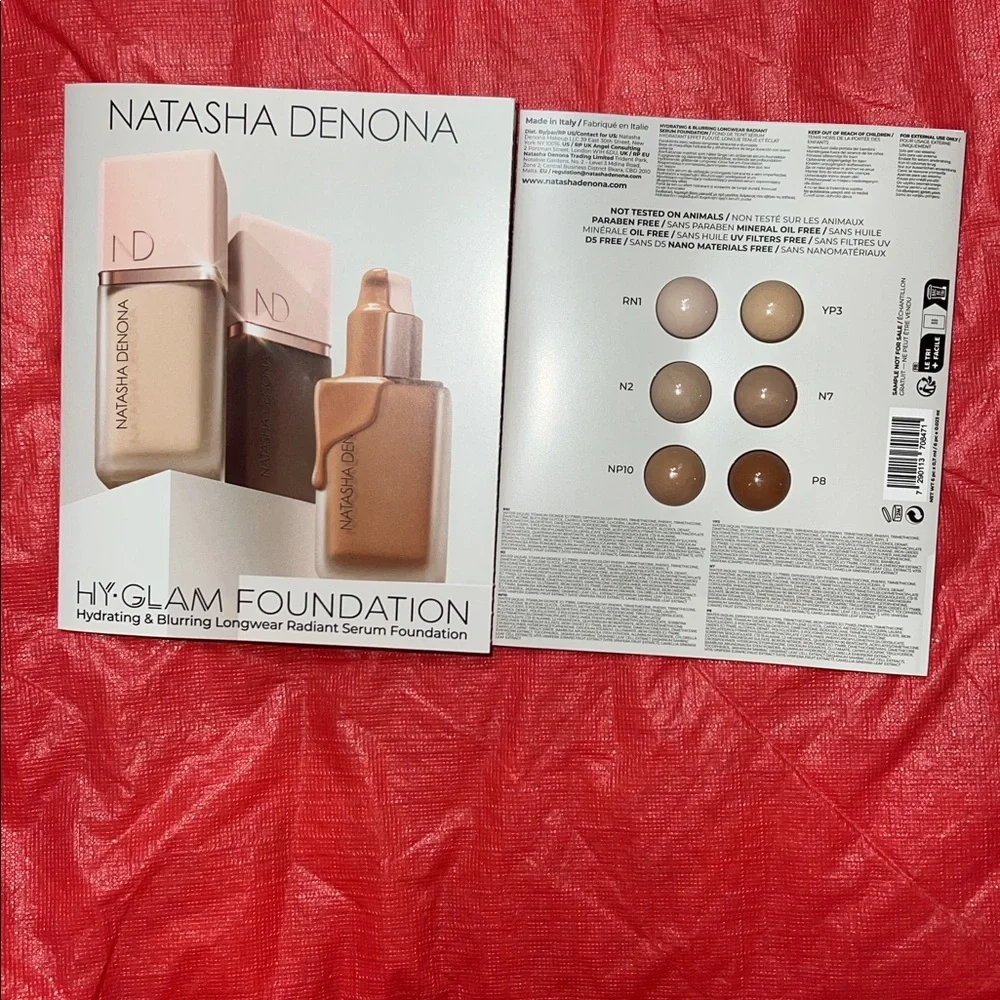 NWT 12 Kylie tarte Estée Lauder nas milk & Natasha denona color match cards